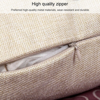 ELECTROPRIME Multi-color Cotton Linen Mustard Pillow Case Yellow Geometric Pillow Covers Decorative Size: 45CM x 45CM(6)