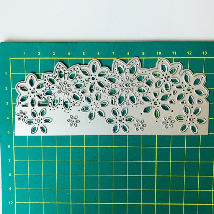 ELECTROPRIME Flower Border Knife Mold Hollow Paper Art Greeting Card Cutting Book Cutting Stencil