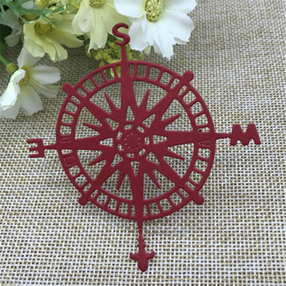 ELECTROPRIME Compass Knife Mold Puzzle Handmade Greeting Card Album Making Cutting Template