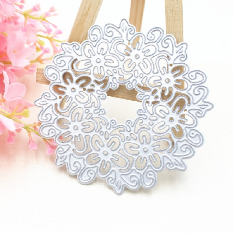 ELECTROPRIME Hollow Garland Knife Die Cut Book Album Greeting Card Making Stencil