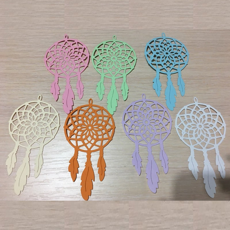 ELECTROPRIME Feather Net Cutting Knife Mold DIY Scrapbook Photo Album Greeting Card Making Mold