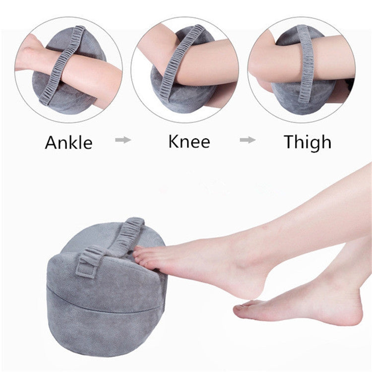ELECTROPRIME Pregnant Women Comfortable Anti-pressure Knee Pillow Cushion Yoga Legs Pillows(Grey)