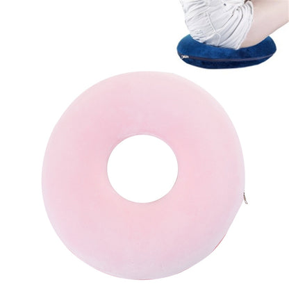 ELECTROPRIME Anti-Decubitus Cushion Memory Foam Circle Chair Cushion(Pink)