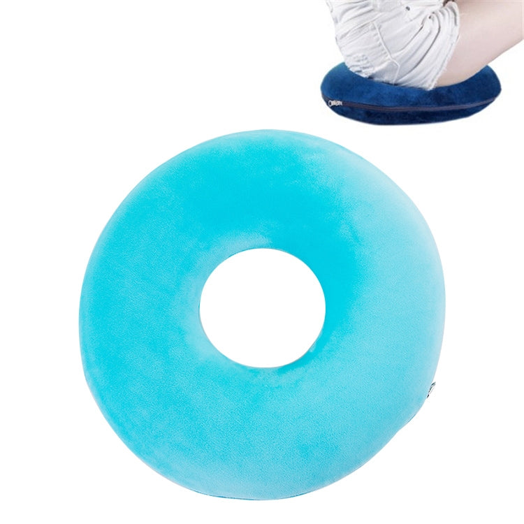 ELECTROPRIME Anti-Decubitus Cushion Memory Foam Circle Chair Cushion(Blue)