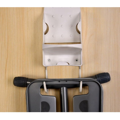 ELECTROPRIME Dryer Iron Plate Wall Shelf Holder Hanger Storage Organzier(Black)
