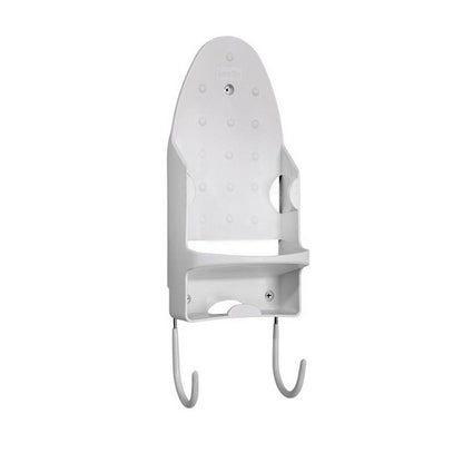 ELECTROPRIME Dryer Iron Plate Wall Shelf Holder Hanger Storage Organzier(White)