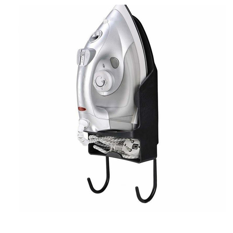 ELECTROPRIME Dryer Iron Plate Wall Shelf Holder Hanger Storage Organzier(White)