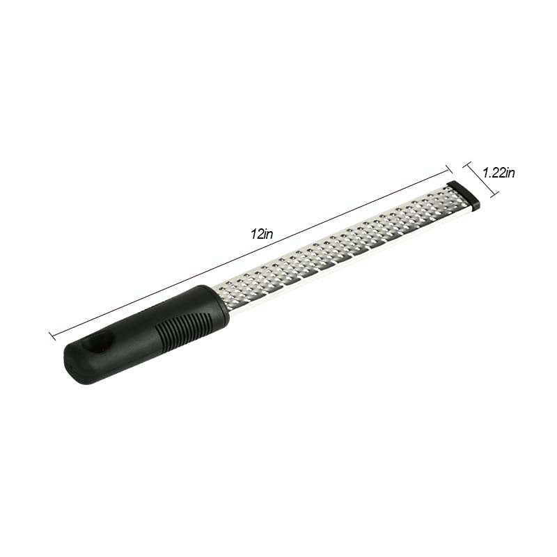 ELECTROPRIME Portable Rectangle Stainless Steel Cheese Grater Tools Chocolate Lemon Fruit Peeler(Color box)