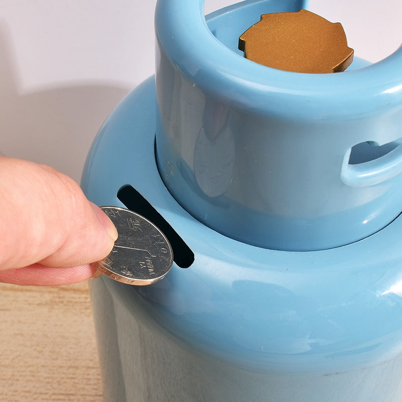ELECTROPRIME Kids Toy Simulated Gas Tank Coin Money Saving Storage Box Piggy Bank(Random Color Delivery)