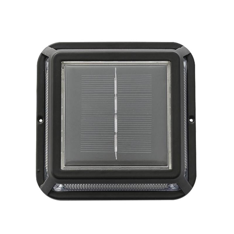 ELECTROPRIME Waterproof 12 LED Solar Lawn Lamp Garden Yard Fence Path Street Night Light (Warm White Light)