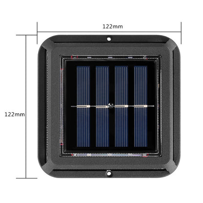 ELECTROPRIME Waterproof 12 LED Solar Lawn Lamp Garden Yard Fence Path Street Night Light (Warm White Light)