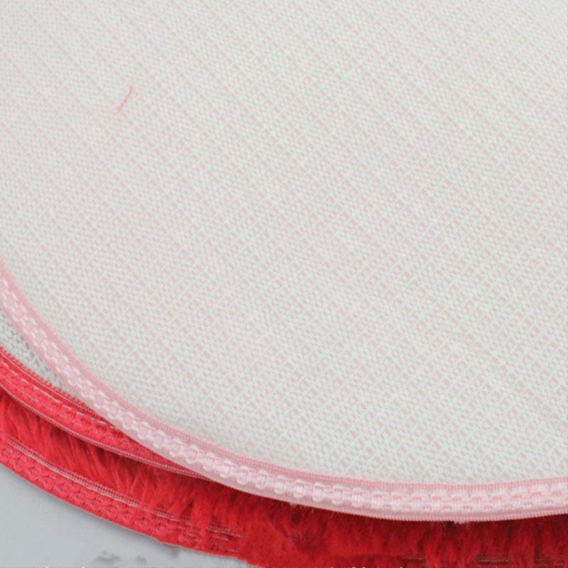 ELECTROPRIME Heart Shape Non-slip Bath Mats Kitchen Carpet Home Decoration(Beige)
