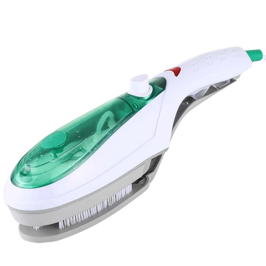 ELECTROPRIME Handheld Garment Steamer Brush Portable Clothes Steam Iron, UK Plug 220V(Green)