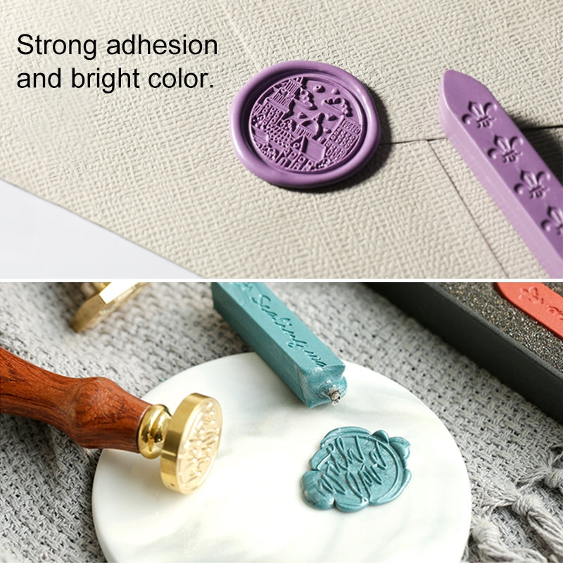 ELECTROPRIME 3 PCS Seal Dedicated Beeswax Stick  Paint Stamp Handmade DIY Tool Sealing Strips(Bronze)