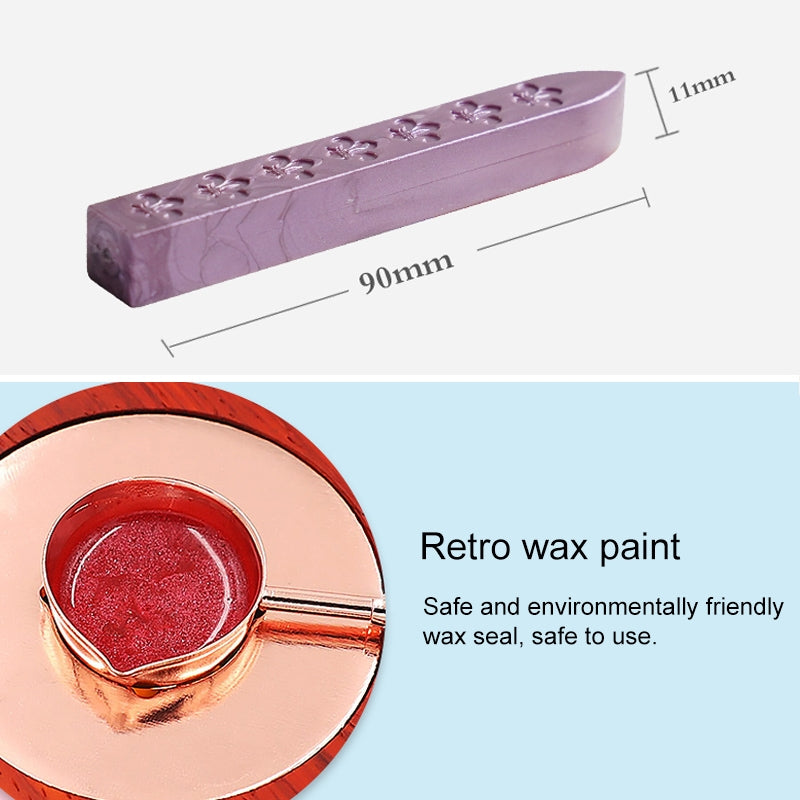 ELECTROPRIME 3 PCS Seal Dedicated Beeswax Stick  Paint Stamp Handmade DIY Tool Sealing Strips(Pink)