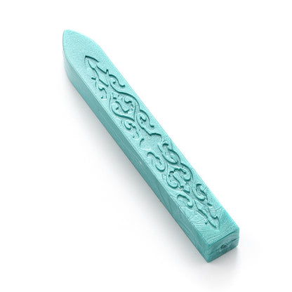 ELECTROPRIME 3 PCS Seal Dedicated Beeswax Stick  Paint Stamp Handmade DIY Tool Sealing Strips(Mint green)