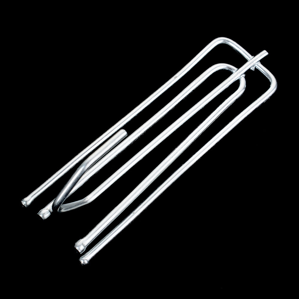 ELECTROPRIME 150 PCS Anti-rust Curtain Hook Synthesis Metal Curtain Home Tool