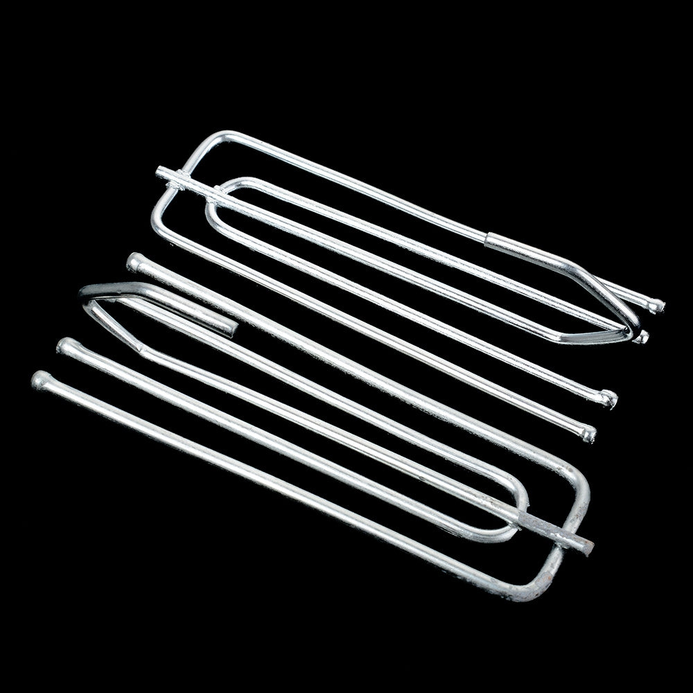 ELECTROPRIME 150 PCS Anti-rust Curtain Hook Synthesis Metal Curtain Home Tool