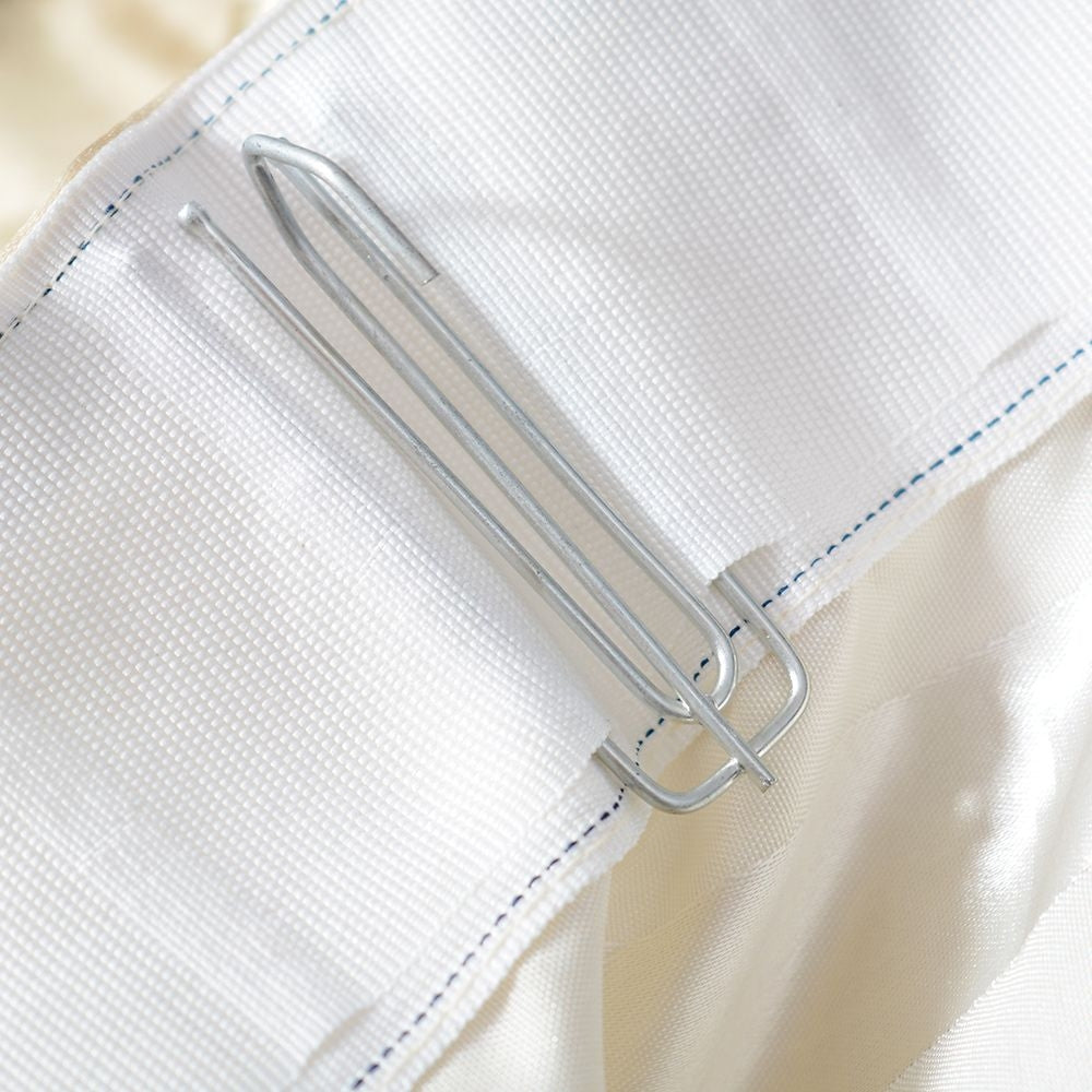 ELECTROPRIME 150 PCS Anti-rust Curtain Hook Synthesis Metal Curtain Home Tool