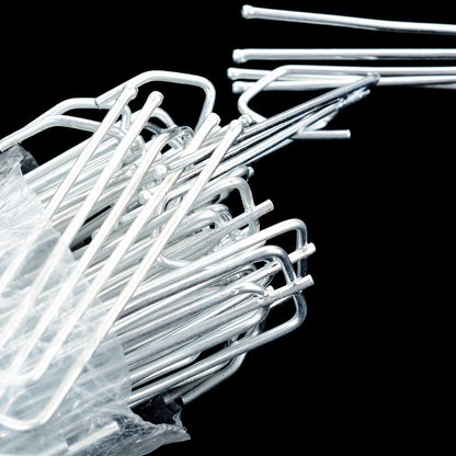 ELECTROPRIME 150 PCS Anti-rust Curtain Hook Synthesis Metal Curtain Home Tool