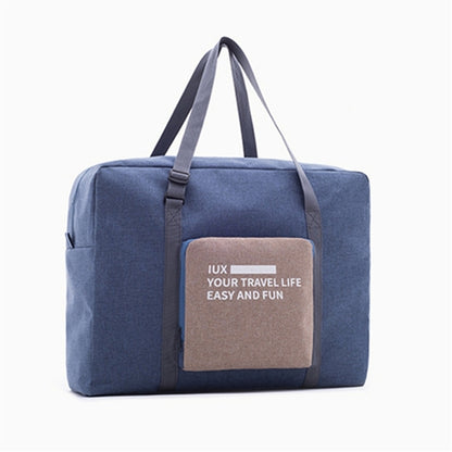 ELECTROPRIME Folding Women Travel Bag Unisex Luggage Travel Handbags WaterProof Travel Bag Large Capacity Bag(Navy)