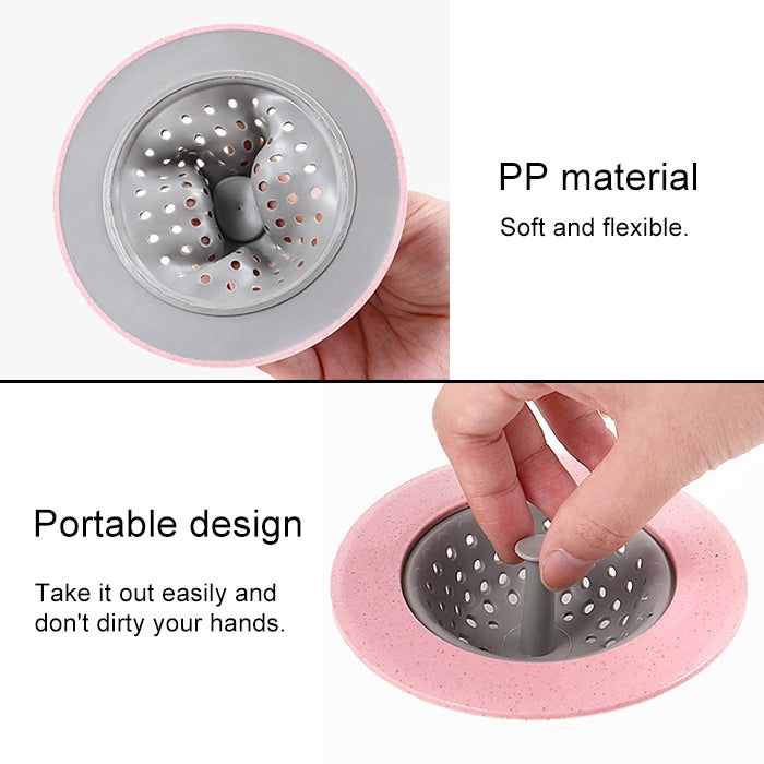 ELECTROPRIME Vanzlife Dishwasher Filter Pool Floor Drain Household Kitchen  Anti-blocking Anti-seal Washing Net Bag Sewer Filter(Blue)