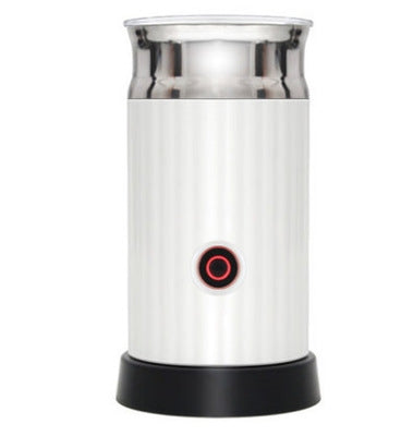 ELECTROPRIME Mini Household Automatic Coffee Machine Milk Foam Milk Electric Heater Milk Coffee Foamer(White)