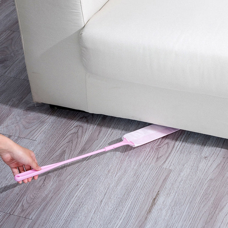 ELECTROPRIME 2 PCS Corner Gap Non-woven Flat Electrostatic Dusting Brush Sofa Hair Remover(Pink)