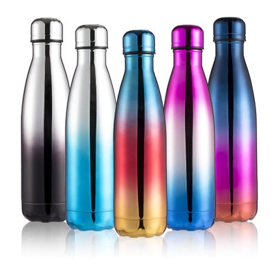 ELECTROPRIME Thermal Cup Vacuum Flask Heat Water Bottle Portable Stainless Steel Sports Kettle, Capacity:500ml(Mint Green)