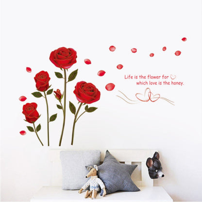 ELECTROPRIME Removable Flower Wall Sticker Mural DIY Decal Home Room Art Decoration