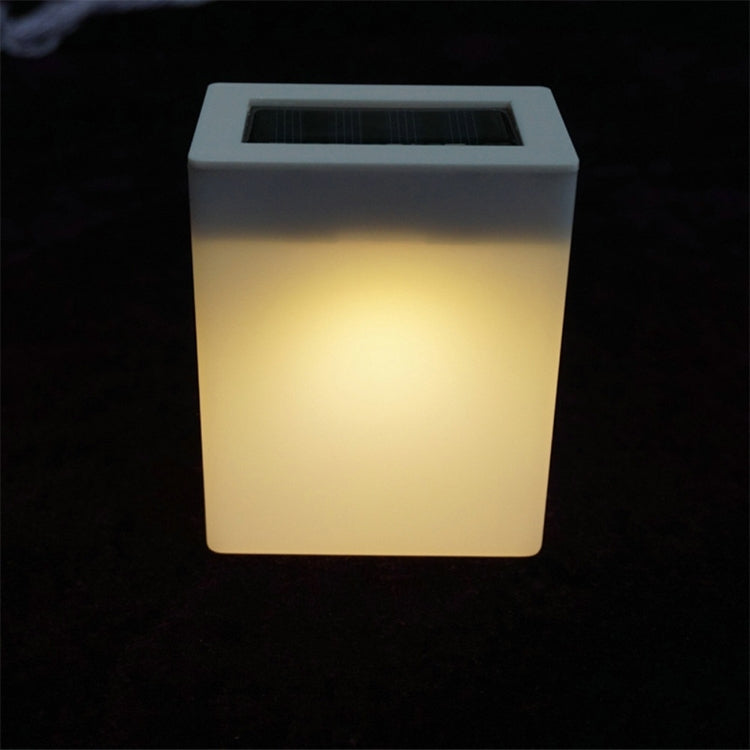 ELECTROPRIME Solar Energy Saving Lamp Outdoor Garden Fence Wall Light(Warm Light)