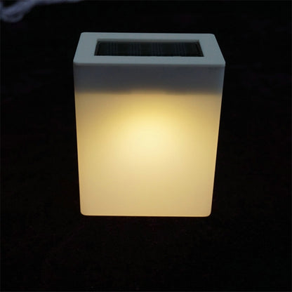 ELECTROPRIME Solar Energy Saving Lamp Outdoor Garden Fence Wall Light(Warm Light)