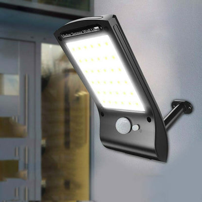 ELECTROPRIME Solar Lights Outdoor 36 LED Super Bright Solar Lamp 280LM Motion Sensor Security Lights Wireless Waterproof Flexible Wall Lights