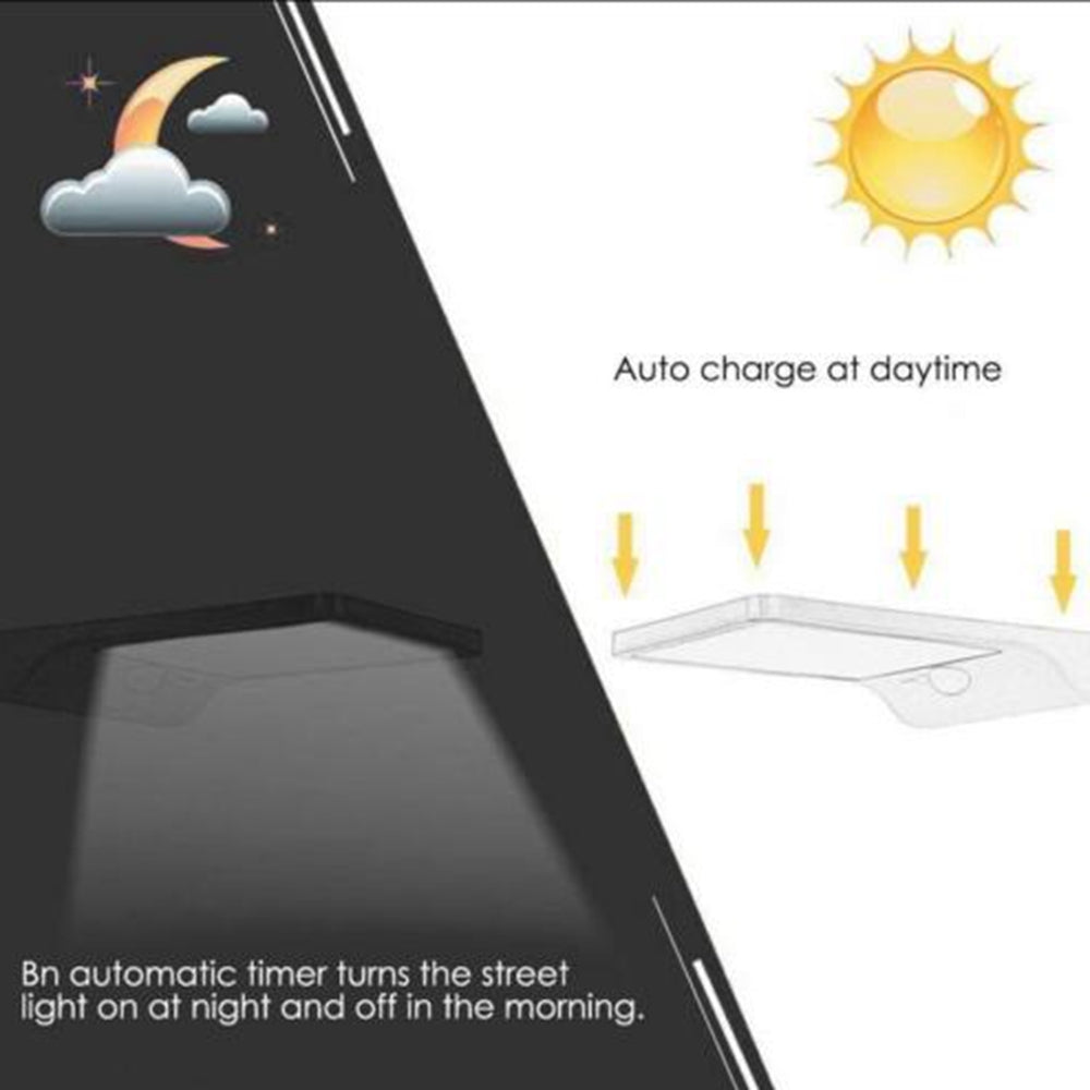 ELECTROPRIME Solar Lights Outdoor 36 LED Super Bright Solar Lamp 280LM Motion Sensor Security Lights Wireless Waterproof Flexible Wall Lights