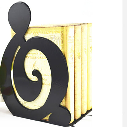 ELECTROPRIME 2 PCS Book Bezel Book Metal Book Stand Bookmark Note Book Stand(Black Treble)