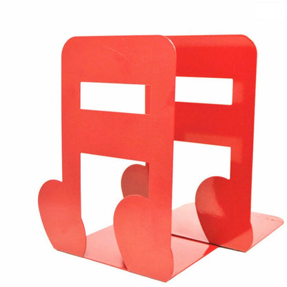 ELECTROPRIME 2 PCS Book Bezel Book Metal Book Stand Bookmark Note Book Stand(Red Sixteen Points)