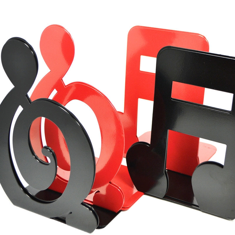 ELECTROPRIME 2 PCS Book Bezel Book Metal Book Stand Bookmark Note Book Stand(Red Sixteen Points)