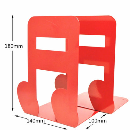 ELECTROPRIME 2 PCS Book Bezel Book Metal Book Stand Bookmark Note Book Stand(Red Sixteen Points)