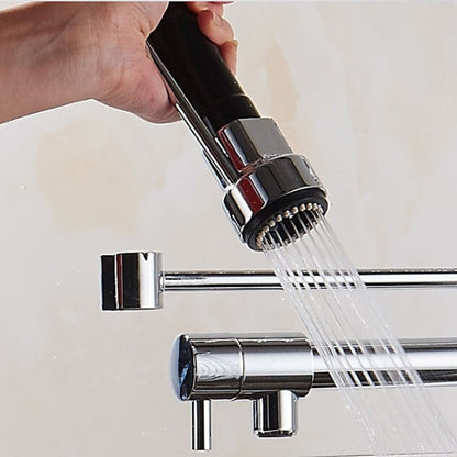 ELECTROPRIME Kitchen Sink Chrome Faucet Nozzle Replacement Head Hand-held ABS Sprinkler