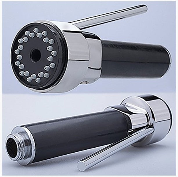 ELECTROPRIME Kitchen Sink Chrome Faucet Nozzle Replacement Head Hand-held ABS Sprinkler
