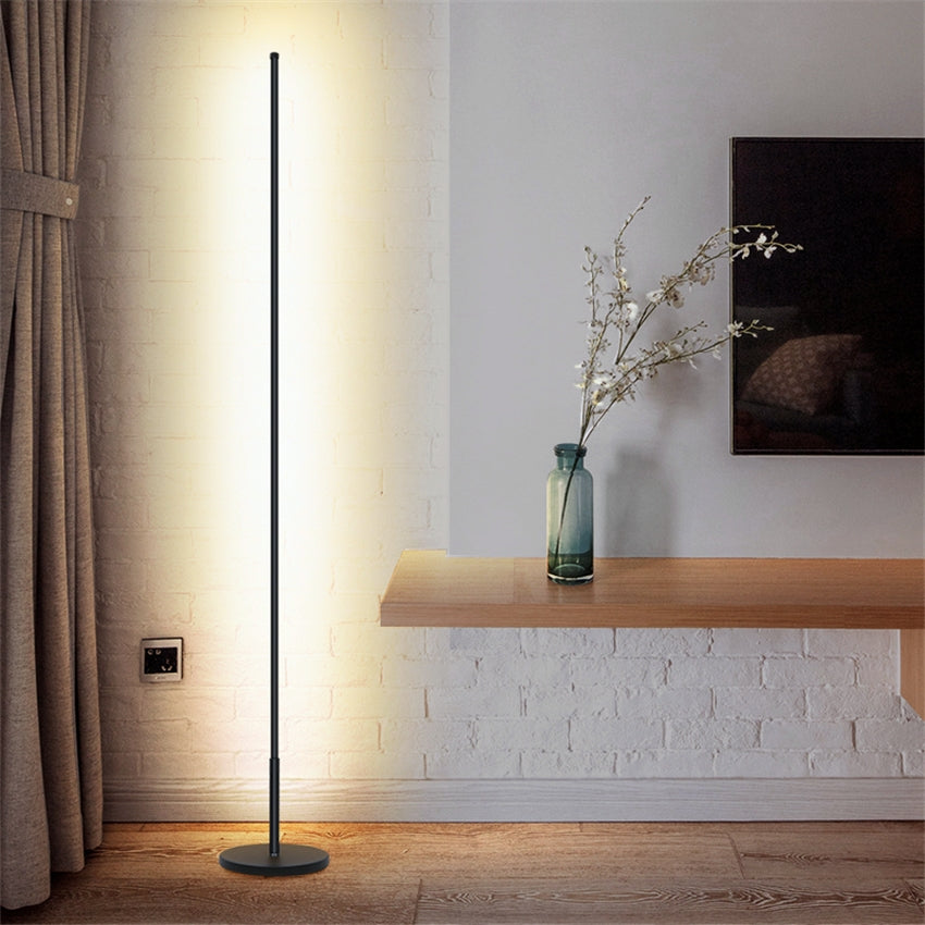 ELECTROPRIME Minimalist Creative Bedroom Living Room Personality Atmosphere Light LED Floor Lamp(Warm Light)