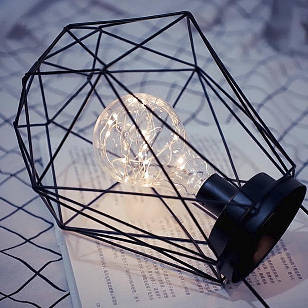 ELECTROPRIME Minimalist Copper Lamp Bedroom Home Wrought Iron Table Lamp, Specification:USB