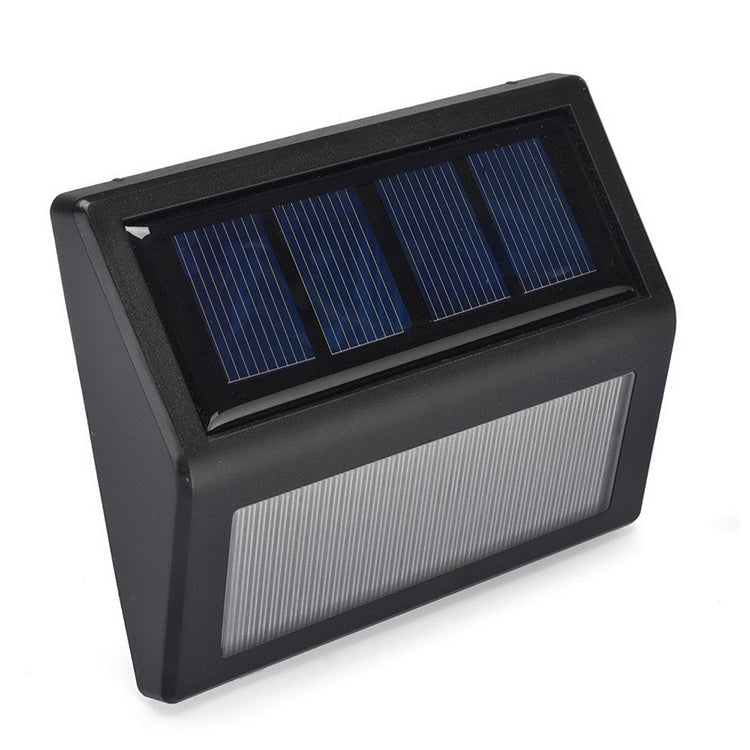 ELECTROPRIME 6 LEDs Solar Power IP55 Waterproof Light Sensor Wall Light Deck Lights(White light)