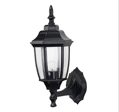 ELECTROPRIME Vintage Acrylic IP67 Waterproof Courtyard Landscape Lights Hallway Lighting Wall Light without Light Source, Size:197x390mm