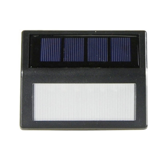 ELECTROPRIME 6 LEDs Outdoor IP65 Waterproof Garden Lamp LED Solar Power Light Sensor Emergency Wall Light(White Light)