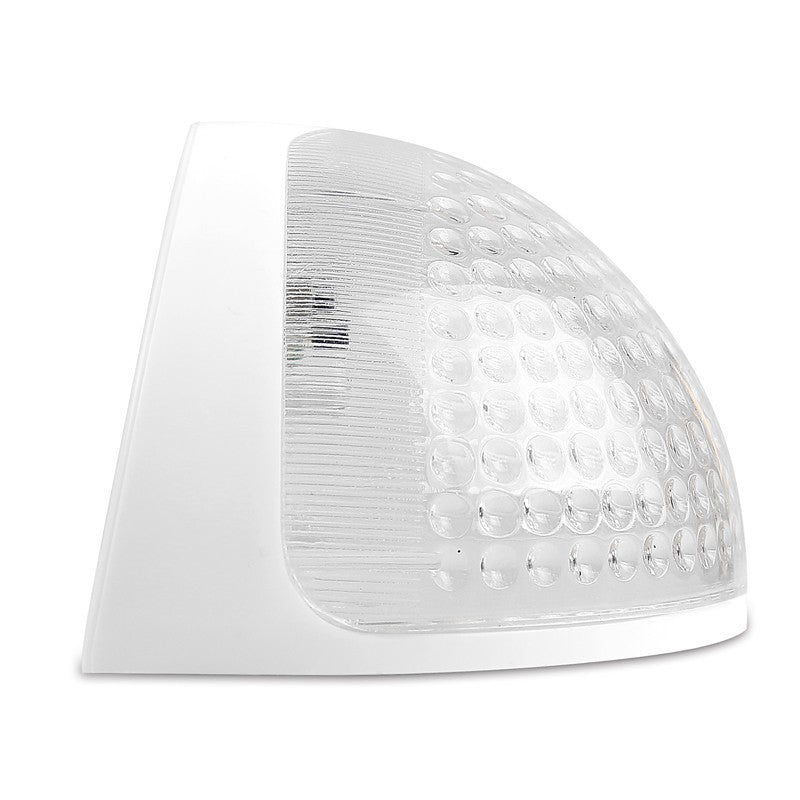 ELECTROPRIME Semi-circular IP55 Waterproof Solar Light Control Fence Light Garden Lamp(White Light)
