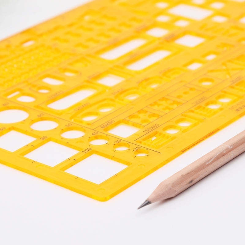 ELECTROPRIME Ruler Universal Furniture Construction Template Ruler School Accessories