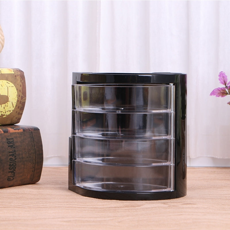 ELECTROPRIME Pen Holder Pen Pencil Holder Desktop Drawer Organizer Makeup Storage Box with Notes