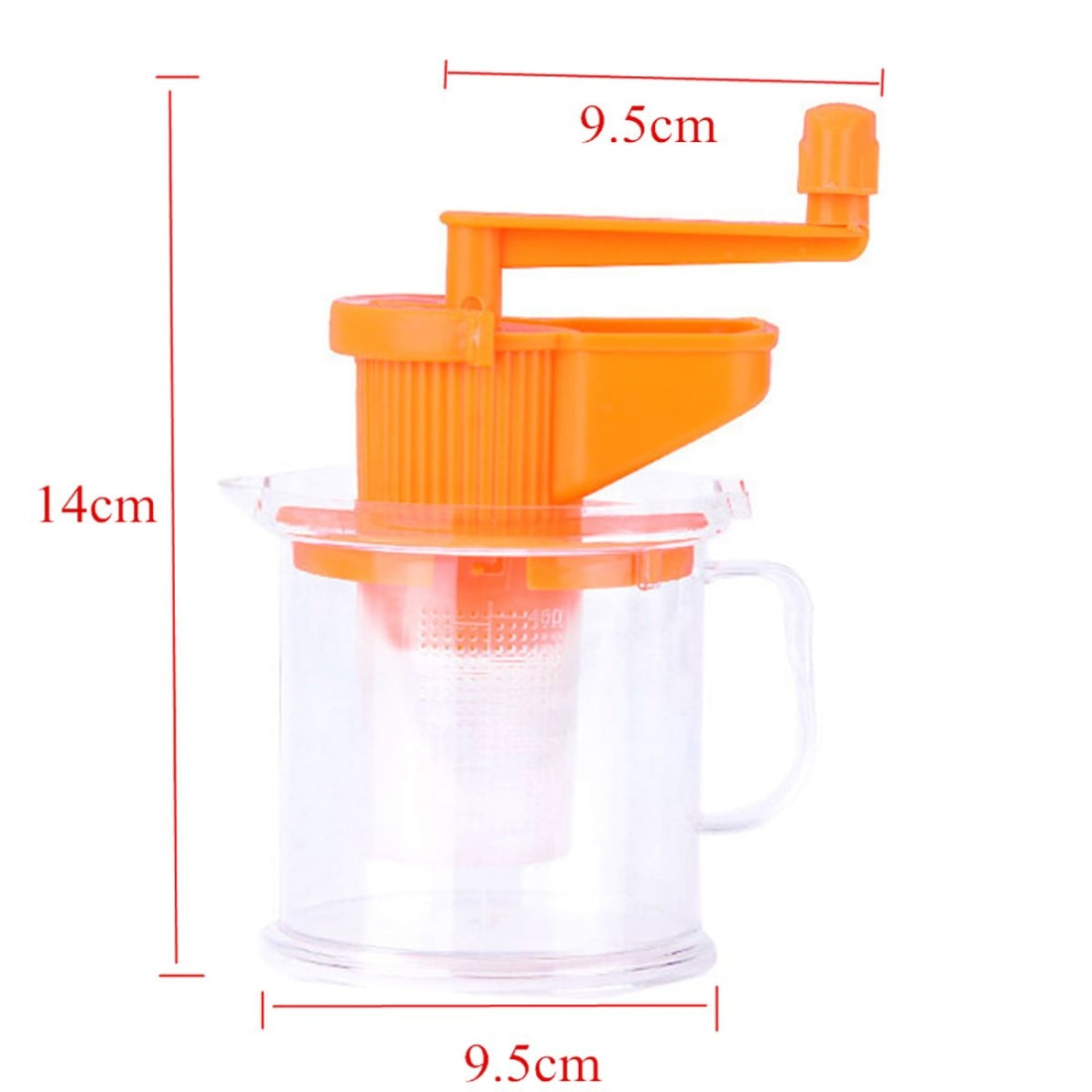 ELECTROPRIME Manual Soybean Juicer Machine Fruit Vegetables Hand Squeezer