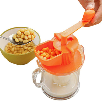 ELECTROPRIME Manual Soybean Juicer Machine Fruit Vegetables Hand Squeezer